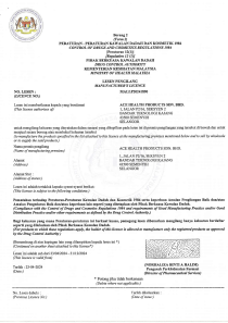 王牌 - 2024 Lesen Pengilang -